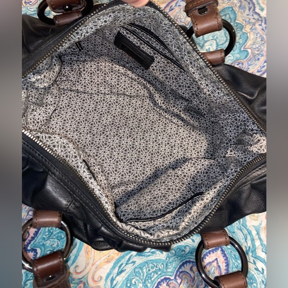 HOBO Black and Brown Satchel - Picture 7 of 10